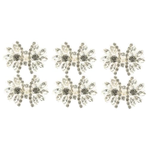 VILLFUL 6 Stück Strass Schleifen DIY Applikationsflicken, Rückenflicken Für Kleidung, Flicken, Für Kleidung, Nähflicken, Kleidungsstück Rückenflicken, Dekorative Flicken, von VILLFUL