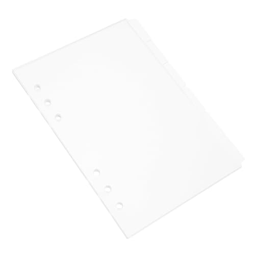 VILLFUL 6 Stück Teiliges Acryl Register mit Trennstreifen Transparente Ordner Registerkarten für Büro Schule und Zuhause Langlebige Dokumenten Teiler für Ringordner Einfache Organisation VILLFUL 6 Stück Teiliges Acryl Register mit Trennstreifen Transparente Ordner Registerkarten für Büro Schule und Zuhause Langlebige Dokumenten Teiler für Ringordner Einfache Organisation von VILLFUL