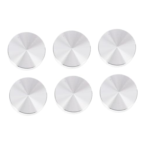 VILLFUL 6 Stück Teiliges Dicke Runde Aluminium scheiben Silberfarben Rostfrei für Glastisch Abstandshalter Möbelbeschläge für Gartenmöbel und Tischplatten VILLFUL 6 Stück Teiliges Dicke Runde Aluminium scheiben Silberfarben Rostfrei für Glastisch Abstandshalter Möbelbeschläge für Gartenmöbel und Tischplatten von VILLFUL