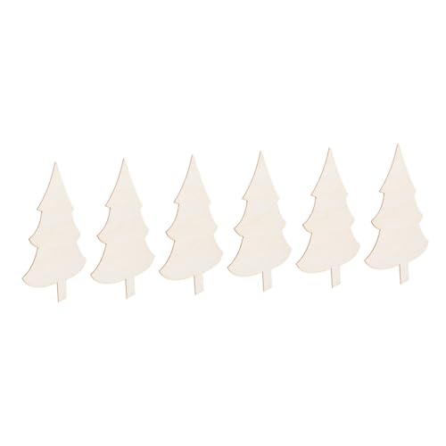 VILLFUL 6 Stück Teiliges Holz Weihnachtsbaum Ausschnitten für DIY Dekorationen Blanko Holzplatten zum Gestalten von Weihnachtsornamenten für Festliche Bastelprojekte und Kreative VILLFUL 6 Stück Teiliges Holz Weihnachtsbaum Ausschnitten für DIY Dekorationen Blanko Holzplatten zum Gestalten von Weihnachtsornamenten für Festliche Bastelprojekte und Kreative von VILLFUL