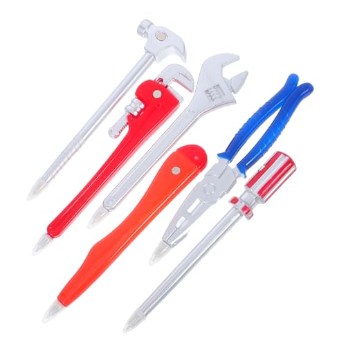 VILLFUL 6 Stück Teiliges Kugelschreiber in Werkzeugform Magnetische Multifunktions Stifte mit Ergonomischem Griff Lustige Schreibwaren für Schule Büro Zuhause Zeichnen Schreiben Skizzieren VILLFUL 6 Stück Teiliges Kugelschreiber in Werkzeugform Magnetische Multifunktions Stifte mit Ergonomischem Griff Lustige Schreibwaren für Schule Büro Zuhause Zeichnen Schreiben Skizzieren von VILLFUL