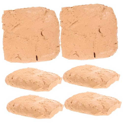 VILLFUL 6 Stück Teiliges Lufttrocknende Modelliermasse für pro Packung Selbsthärtender Vielseitiger für Töpferkunst und DIY Bastelprojekte Praktische Formbare Keramikton Clay VILLFUL 6 Stück Teiliges Lufttrocknende Modelliermasse für pro Packung Selbsthärtender Vielseitiger für Töpferkunst und DIY Bastelprojekte Praktische Formbare Keramikton Clay von VILLFUL