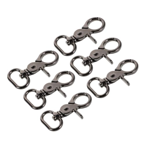 VILLFUL 6 Stück Teiliges Metall Trigger Snaps Drehverschlüsse für Taschen Robuste Verbindungselemente für Diy Projekte Zubehör für Rucksäcke und Koffer von VILLFUL