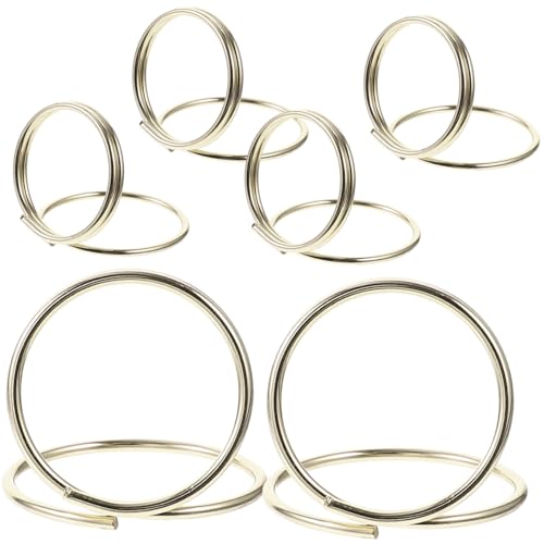VILLFUL 6 Stück Teiliges Mini Kartenhalter Metall Musiknote Dekorative Tischnummernhalter und Fotoclips für Hochzeit Menühalter und Memo Clips Stabiler Tischkartenhalter für Party und Büro VILLFUL 6 Stück Teiliges Mini Kartenhalter Metall Musiknote Dekorative Tischnummernhalter und Fotoclips für Hochzeit Menühalter und Memo Clips Stabiler Tischkartenhalter für Party und Büro von VILLFUL