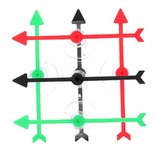 VILLFUL 6 Stück Teiliges Spiel Spinner mit Saugnapf Kunststoff Drehzeiger für Brettspiele Party und Team Building Aktivitäten für Kindergeburtstage von VILLFUL