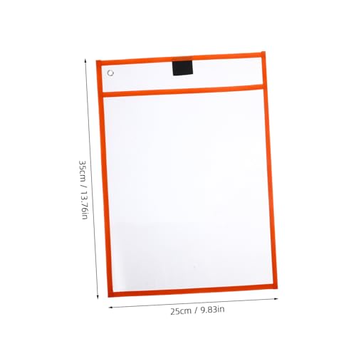 VILLFUL 6 Stück Teiliges Transparente Dokumententaschen zum Wiederbeschreiben Glatte Oberfläche Leichte Materialien Schützen Lose für Schule Büro und Organisation Zufällige Farbe VILLFUL 6 Stück Teiliges Transparente Dokumententaschen zum Wiederbeschreiben Glatte Oberfläche Leichte Materialien Schützen Lose für Schule Büro und Organisation Zufällige Farbe von VILLFUL