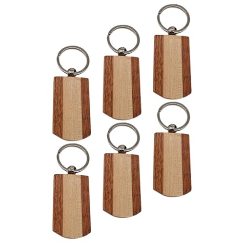 VILLFUL 6 Stück Teiliges aus Naturbelassenen Holz Schlüsselanhängern Beschriftbar und Diy-bemalbar Vielseitige Blanke Holzringe für Kreative Bastelprojekte Personalisierbare Holzanhänger VILLFUL 6 Stück Teiliges aus Naturbelassenen Holz Schlüsselanhängern Beschriftbar und Diy-bemalbar Vielseitige Blanke Holzringe für Kreative Bastelprojekte Personalisierbare Holzanhänger von VILLFUL