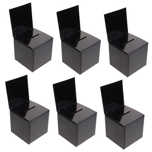 VILLFUL 6 Stück Tombola Box Hochzeitskartenetui Andenkenboxen Hochzeitskartenboxen Papierboxen Für Papiergeschenkboxen Hochzeitsgeschenkkartenetui VILLFUL 6 Stück Tombola Box Hochzeitskartenetui Andenkenboxen Hochzeitskartenboxen Papierboxen Für Papiergeschenkboxen Hochzeitsgeschenkkartenetui von VILLFUL