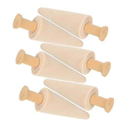 VILLFUL 6 Stück Unfertige Holzbaum Mini DIY Bäume Malbare Holzfiguren für Kreative Bastelprojekte und Ostern Deko für Heimdekoration VILLFUL 6 Stück Unfertige Holzbaum Mini DIY Bäume Malbare Holzfiguren für Kreative Bastelprojekte und Ostern Deko für Heimdekoration von VILLFUL