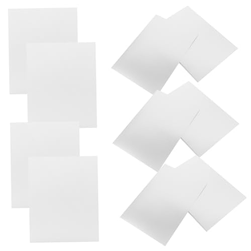 VILLFUL 60 Blatt Matte Silber Aufkleberpapier Selbstklebend Wasserfest Laserdrucker Geeignet Bedruckbare Etiketten für Große Versandetiketten Vielseitig für Büro und Haushalt von VILLFUL