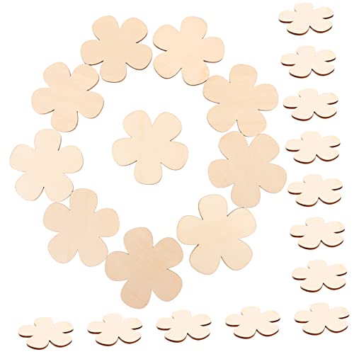 VILLFUL Holzblumen-holzspäne Zum Bemalen Unbehandelte Holzscheiben Für Basteln Diy-ornamente Aus Holz VILLFUL Holzblumen-holzspäne Zum Bemalen Unbehandelte Holzscheiben Für Basteln Diy-ornamente Aus Holz von VILLFUL
