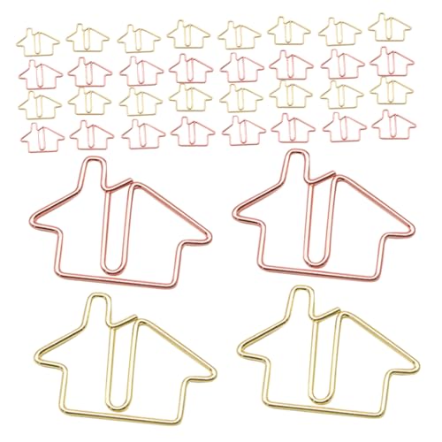 VILLFUL 60 Stück Büroklammer neuer Stil Papierclip Metallclip Dekorative Papierklammern Kleine süße Papierklammern einzigartige Clips für Papier Papierclip Roségold Home-Clip VILLFUL 60 Stück Büroklammer neuer Stil Papierclip Metallclip Dekorative Papierklammern Kleine süße Papierklammern einzigartige Clips für Papier Papierclip Roségold Home-Clip von VILLFUL