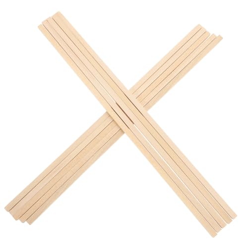 VILLFUL 60 Stück Dübelstangen Unbehandelte Diy Holzhandwerksstäbe aus Hartholz für Kreative Bastelprojekte und Holzarbeiten VILLFUL 60 Stück Dübelstangen Unbehandelte Diy Holzhandwerksstäbe aus Hartholz für Kreative Bastelprojekte und Holzarbeiten von VILLFUL