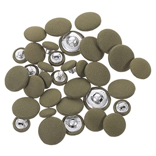 VILLFUL 60 Stück Stoffknöpfe, Kleiderknöpfe, Knöpfe Zum Nähen, Bunte Nähknöpfe, Kleidungsknöpfe, DIY Bastelknöpfe, Runde Nähknöpfe, Runde DIY Knöpfe, DIY Mantelknöpfe VILLFUL 60 Stück Stoffknöpfe, Kleiderknöpfe, Knöpfe Zum Nähen, Bunte Nähknöpfe, Kleidungsknöpfe, DIY Bastelknöpfe, Runde Nähknöpfe, Runde DIY Knöpfe, DIY Mantelknöpfe von VILLFUL