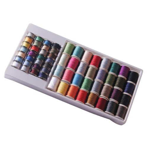 VILLFUL 60 Stück Teiliges Bunte Nähgarn Set Polyester Fäden für Hand Maschinennähen Vielseitig für Stickerei Quilten Bekleidung Langlebig und Farbenfroh für Haushalt und Hobby VILLFUL 60 Stück Teiliges Bunte Nähgarn Set Polyester Fäden für Hand Maschinennähen Vielseitig für Stickerei Quilten Bekleidung Langlebig und Farbenfroh für Haushalt und Hobby von VILLFUL