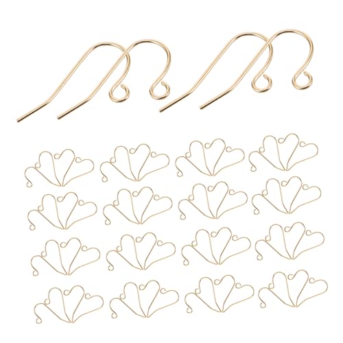 VILLFUL 60 Stück Teiliges Ohrhaken Kupfer Minimalistisches Diy-schmuckzubehör für Handgefertigte Ohrringe Vielseitige Ohrhaken für Damen zum Schmuckherstellen VILLFUL 60 Stück Teiliges Ohrhaken Kupfer Minimalistisches Diy-schmuckzubehör für Handgefertigte Ohrringe Vielseitige Ohrhaken für Damen zum Schmuckherstellen von VILLFUL