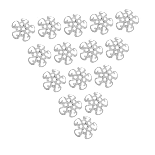 VILLFUL 600 Stücke Filigrane Hohle Blumen-perlenkappen aus Metall Spacer Endkappen für DIY Schmuckherstellung Geeignet für Armbänder und Halsketten Einfache Montage Vielseitig Einsetzbar VILLFUL 600 Stücke Filigrane Hohle Blumen-perlenkappen aus Metall Spacer Endkappen für DIY Schmuckherstellung Geeignet für Armbänder und Halsketten Einfache Montage Vielseitig Einsetzbar von VILLFUL