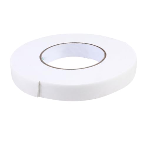 VILLFUL 6Rollen Doppelseitiges Klebeband À Breit Stoßfester Klebestreifen für Zuhause für Fotorahmen Möbelverkleidung und Mehr von VILLFUL