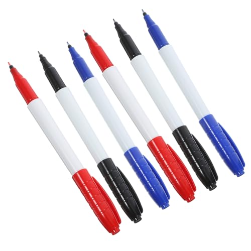 VILLFUL 6Stücke Abwischbare Whiteboard Marker Spitze Magnetische Kreative Textmarker für Schule Büro und Tägliche Nutzung von VILLFUL
