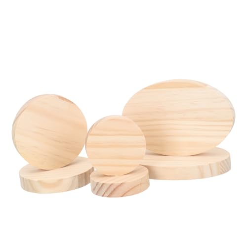 VILLFUL 6Stücke Holzplaketten Unbehandelt DIY Holzbasis für Figuren Basteln und Gravieren Kompakt Vielseitig Einsetzbar für Kunstprojekte Untersetzer und Mehr VILLFUL 6Stücke Holzplaketten Unbehandelt DIY Holzbasis für Figuren Basteln und Gravieren Kompakt Vielseitig Einsetzbar für Kunstprojekte Untersetzer und Mehr von VILLFUL