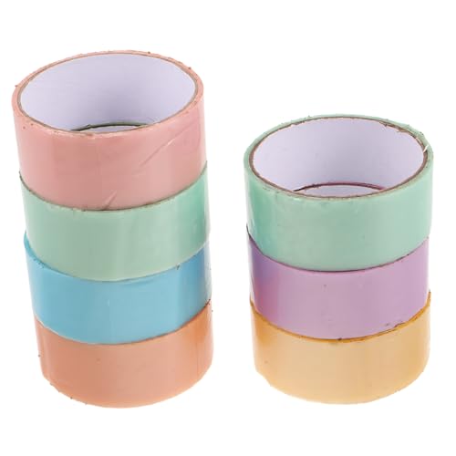 VILLFUL 7 Rollen Dekoratives Buntes Klebeband Künstlerisches Klebeband Für Zuhause Schule Klassenzimmer Strapazierfähiges VILLFUL 7 Rollen Dekoratives Buntes Klebeband Künstlerisches Klebeband Für Zuhause Schule Klassenzimmer Strapazierfähiges von VILLFUL