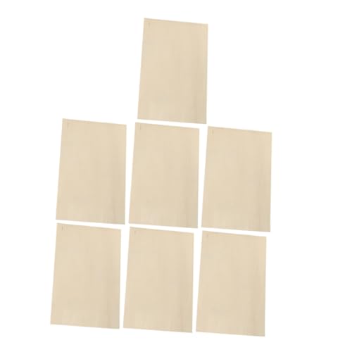VILLFUL 7 Stück Teiliges Dünne Sperrholzplatten Lindenholz für Diy Bastelprojekte Kunsthandwerk Holzbrand und Modellbau VILLFUL 7 Stück Teiliges Dünne Sperrholzplatten Lindenholz für Diy Bastelprojekte Kunsthandwerk Holzbrand und Modellbau von VILLFUL