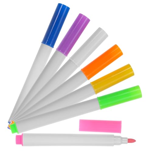 VILLFUL 7 Stück Teiliges Flüssige Kreidestifte Abwischbare Whiteboard Marker Leuchtende Farben Wiederverwendbar Inklusive Praktischer Aufbewahrungstasche für Schule und Büro VILLFUL 7 Stück Teiliges Flüssige Kreidestifte Abwischbare Whiteboard Marker Leuchtende Farben Wiederverwendbar Inklusive Praktischer Aufbewahrungstasche für Schule und Büro von VILLFUL