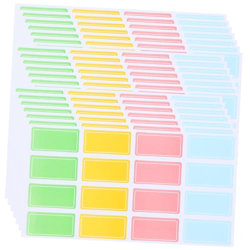 VILLFUL Wasserfeste Haftnotizen Leere Preisaufkleber Selbstklebende Etiketten Zahlenetiketten Praktisch Für Büro Und Zuhause von VILLFUL