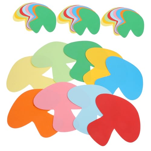 VILLFUL 72 Stück Bunte Papier Ausschnitte Pilzform Kreative Wanddekoration für Klassenzimmer Bastelprojekte und für und Zuhause Robustes Material VILLFUL 72 Stück Bunte Papier Ausschnitte Pilzform Kreative Wanddekoration für Klassenzimmer Bastelprojekte und für und Zuhause Robustes Material von VILLFUL