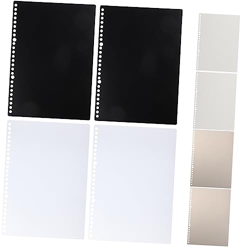 VILLFUL 8 Blätter Bunte Ordner-trennblätter Loseblatt-zubehör Papier-trennblätter Organizer-karteikarten Schulordner-trennblätter von VILLFUL