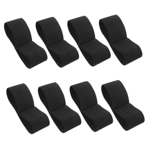 VILLFUL 8 Stück Elastische Schwarze Arm Bänder für Fußball Hockey Rugby und Fitnessaktivitäten zum Gedenken und Zeigen VILLFUL 8 Stück Elastische Schwarze Arm Bänder für Fußball Hockey Rugby und Fitnessaktivitäten zum Gedenken und Zeigen von VILLFUL