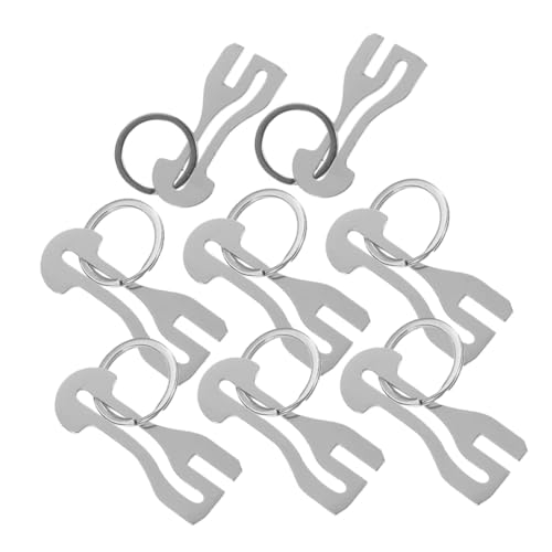 VILLFUL 8 Stück Teiliges Einkaufswagen chip Schlüsselanhänger Metall Trolley Token Schlüsselanhänger mit Glatter Oberfläche Leicht Tragbar Doppel funktion als Einkaufswagenöffner und VILLFUL 8 Stück Teiliges Einkaufswagen chip Schlüsselanhänger Metall Trolley Token Schlüsselanhänger mit Glatter Oberfläche Leicht Tragbar Doppel funktion als Einkaufswagenöffner und von VILLFUL