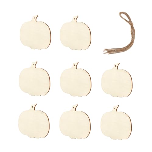 VILLFUL 8 Stück Teiliges Holzscheiben in Kürbisform DIY Halloween Bastelset Bemalbare Holzplättchen Langlebige Holzdeko für Halloween Party Natürliche Baumscheiben für Kreative Gestaltung VILLFUL 8 Stück Teiliges Holzscheiben in Kürbisform DIY Halloween Bastelset Bemalbare Holzplättchen Langlebige Holzdeko für Halloween Party Natürliche Baumscheiben für Kreative Gestaltung von VILLFUL