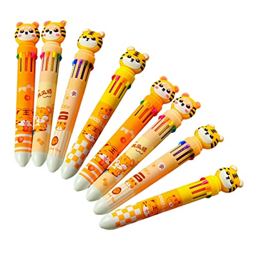 VILLFUL 8 Stück Teiliges Mehrfarbige Kugelschreiber mit Cartoon Motiven für Schüler Kreative Schreibutensilien Praktische und Süße Stifte für Schule und Büro für Mädchen VILLFUL 8 Stück Teiliges Mehrfarbige Kugelschreiber mit Cartoon Motiven für Schüler Kreative Schreibutensilien Praktische und Süße Stifte für Schule und Büro für Mädchen von VILLFUL