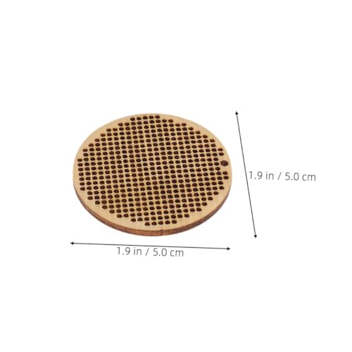 VILLFUL 8 Stück Teiliges Runde Holzanhänger Natürliche Unbemalte Holzchips für DIY Kreuzstich Lesezeichen Schmuckanhänger und Kreative Bastelprojekte VILLFUL 8 Stück Teiliges Runde Holzanhänger Natürliche Unbemalte Holzchips für DIY Kreuzstich Lesezeichen Schmuckanhänger und Kreative Bastelprojekte von VILLFUL