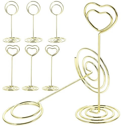 VILLFUL 8 Teiliger Notizhalter Für Den Schreibtisch, Für Hochzeiten, Namenskartenhalter, Tischnummernhalter, Kleiner Tischkartenständer, Bilderhalter, Fotohalter, Tischkartenhalter, von VILLFUL
