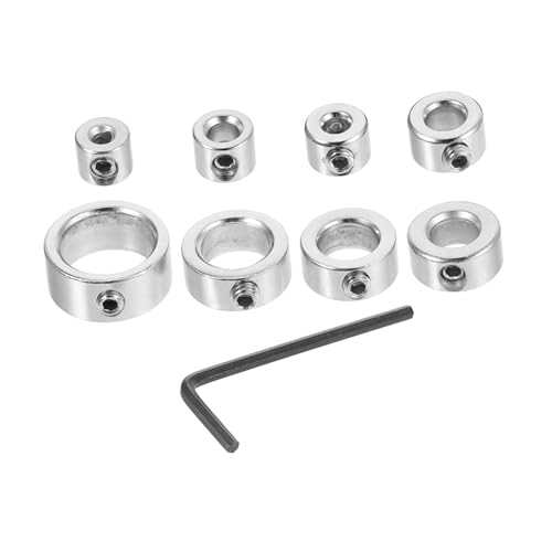 VILLFUL 8 Teiliger Zentrierring Auto Befestigungswellenmanschette Automobilzubehör Fahrzeugwellenmanschettenring Anschlagmanschette Wellenmanschette Festring von VILLFUL