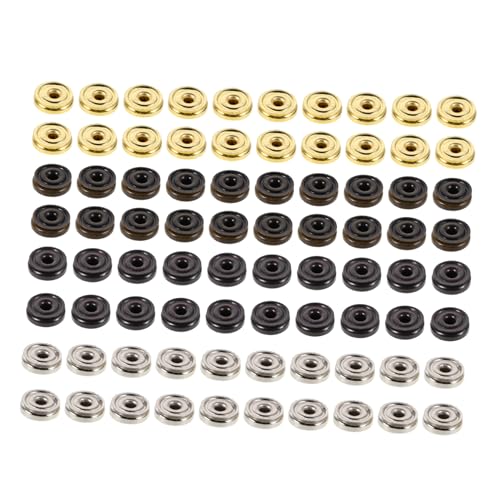 VILLFUL 80 Stück Teiliges Metall Druckknöpfe zum Annähen Strapazierfähige Glatte Kanten für Kinderkleidung Kleider Pullover und Diy Nähprojekte Farben VILLFUL 80 Stück Teiliges Metall Druckknöpfe zum Annähen Strapazierfähige Glatte Kanten für Kinderkleidung Kleider Pullover und Diy Nähprojekte Farben von VILLFUL