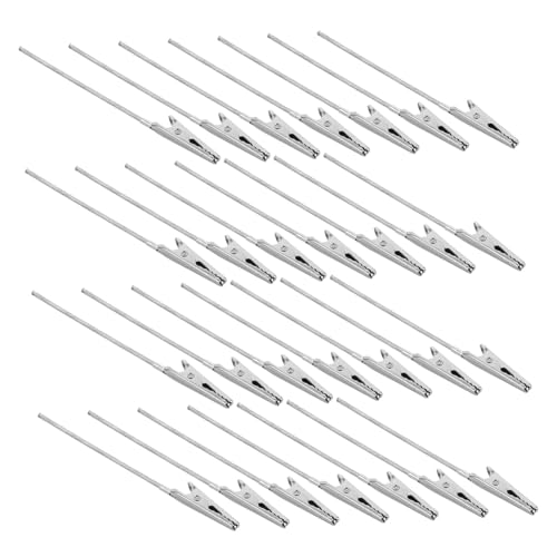 VILLFUL 80 Stück Teiliges Metalldraht Klemmen Lange Alligator Clips Metall Kartenhalter für Name Fotokarten Büro Meetings Vielseitig Verwendbar VILLFUL 80 Stück Teiliges Metalldraht Klemmen Lange Alligator Clips Metall Kartenhalter für Name Fotokarten Büro Meetings Vielseitig Verwendbar von VILLFUL