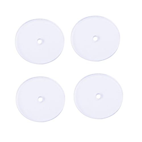 VILLFUL 80 Stück Teiliges Transparente Ohrringstopper Ohrstecker Verschlüsse DIY Ohrring Zubehör Schmerzfrei Weich Umweltfreundlich Passend für Diverse Ohrstecker und Ohrclips von VILLFUL