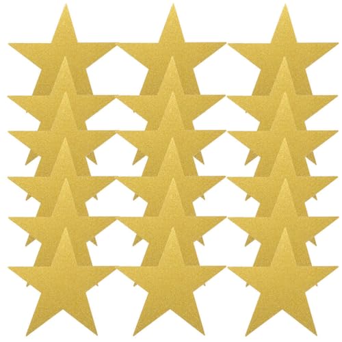 VILLFUL 80 Tafel-Stern-Ausschnitte: Glänzende, goldene Papiersterne für die Anzeige an der Pinnwand – motivierende Klassenzimmer-Dekoration für Belohnungstafeln VILLFUL 80 Tafel-Stern-Ausschnitte: Glänzende, goldene Papiersterne für die Anzeige an der Pinnwand – motivierende Klassenzimmer-Dekoration für Belohnungstafeln von VILLFUL