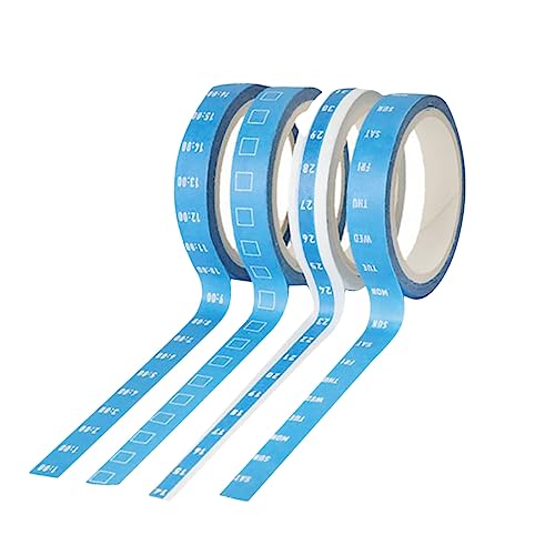 VILLFUL 8stücke Pack Zeitstrahl-klebeband Wochen-datum Stundenplan Washi-tape Organisationstool Dekorative Abdeckbänder Scrapbooking-aufkleber Blau VILLFUL 8stücke Pack Zeitstrahl-klebeband Wochen-datum Stundenplan Washi-tape Organisationstool Dekorative Abdeckbänder Scrapbooking-aufkleber Blau von VILLFUL