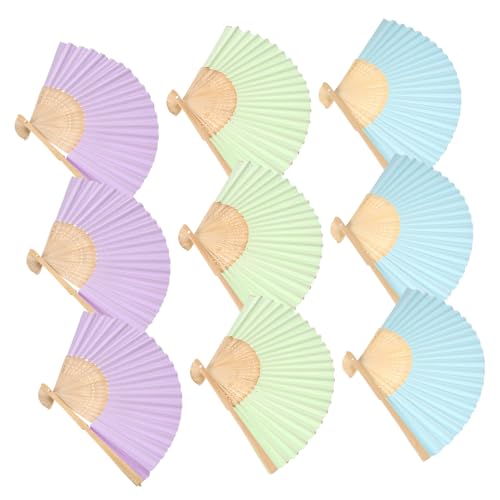 VILLFUL 9 Stück Teiliges Set Diy Malfächer für Blanko Faltfächer zum Malen Kreative Handventilatoren für Hochzeiten Partys und Dekorationen Leicht und Tragbar VILLFUL 9 Stück Teiliges Set Diy Malfächer für Blanko Faltfächer zum Malen Kreative Handventilatoren für Hochzeiten Partys und Dekorationen Leicht und Tragbar von VILLFUL