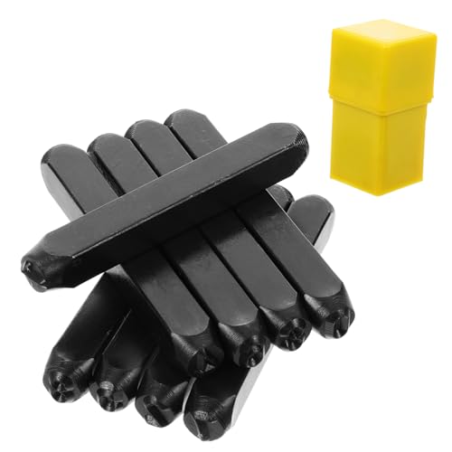 VILLFUL 9 Stück Teiliges Stahlstempel Zahlen Langlebig Präzise Nummernpunch Metallstempel für Schmuck Leder DIY Handwerk mit Tragbarer Box VILLFUL 9 Stück Teiliges Stahlstempel Zahlen Langlebig Präzise Nummernpunch Metallstempel für Schmuck Leder DIY Handwerk mit Tragbarer Box von VILLFUL