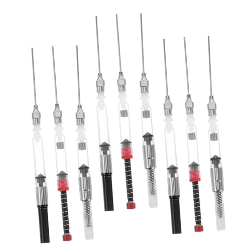 VILLFUL 9 Stück Teiliges Tintenabsorber Set für Füllfederhalter Universeller Tintenauffüller für Europäische Standardgrößen für Büro Studium und Kreative Anwendungen von VILLFUL