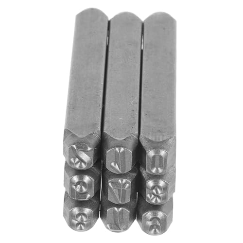 VILLFUL 9 Teiliger Digitaler Stanzer, Lederhandwerksbedarf, Digitale Stahlstempel, Lederhandwerks Stanzwerkzeug, Metallstempel, Zahlenstempel, Stahl Zahlenstempel Zur Herstellung Von VILLFUL 9 Teiliger Digitaler Stanzer, Lederhandwerksbedarf, Digitale Stahlstempel, Lederhandwerks Stanzwerkzeug, Metallstempel, Zahlenstempel, Stahl Zahlenstempel Zur Herstellung Von von VILLFUL