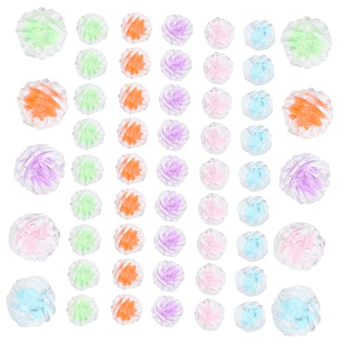VILLFUL Acryl Perlen Transparent Runde Spacer Beads für Schmuckherstellung DIY Lose Perlen für Armband Halskette Basteln VILLFUL Acryl Perlen Transparent Runde Spacer Beads für Schmuckherstellung DIY Lose Perlen für Armband Halskette Basteln von VILLFUL