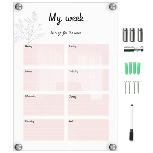 VILLFUL Acryl-notizblock Zum Aufhängen Durchsichtiges Tafel-schild Wiederverwendbar Memotafel Für Wand Und Tür VILLFUL Acryl-notizblock Zum Aufhängen Durchsichtiges Tafel-schild Wiederverwendbar Memotafel Für Wand Und Tür von VILLFUL