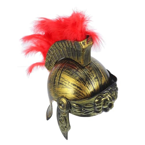 VILLFUL Antiker Römischer Kriegerhut Römisches Soldatenkostüm Herren Cosplay Helm Römischer Helm Cosplay Soldatenhelm Wikingerhelm Römischer Soldatenhelm Herrenkostüm Hut Herren von VILLFUL