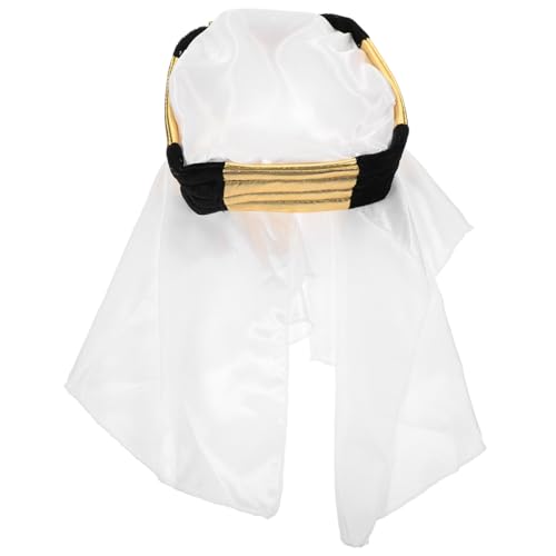 VILLFUL Arabischer Hut Cosplay Kopfbedeckung für Erwachsene Weiches Material Hautfreundlich Angenehmes Tragegefühl Party Festival Dekoration Kreatives Foto Requisit von VILLFUL